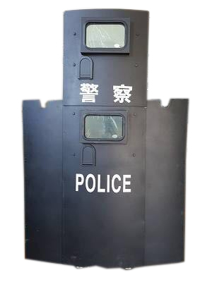 金属轮式组合防弹掩体
