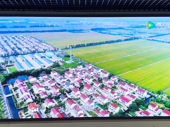 北京LED显示屏案例某会议室舞台