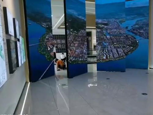 北京LED滑轨屏案例展示