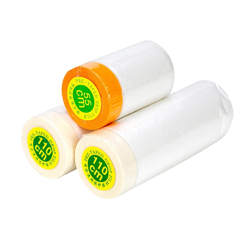 Pre-taped Masking Film Tape