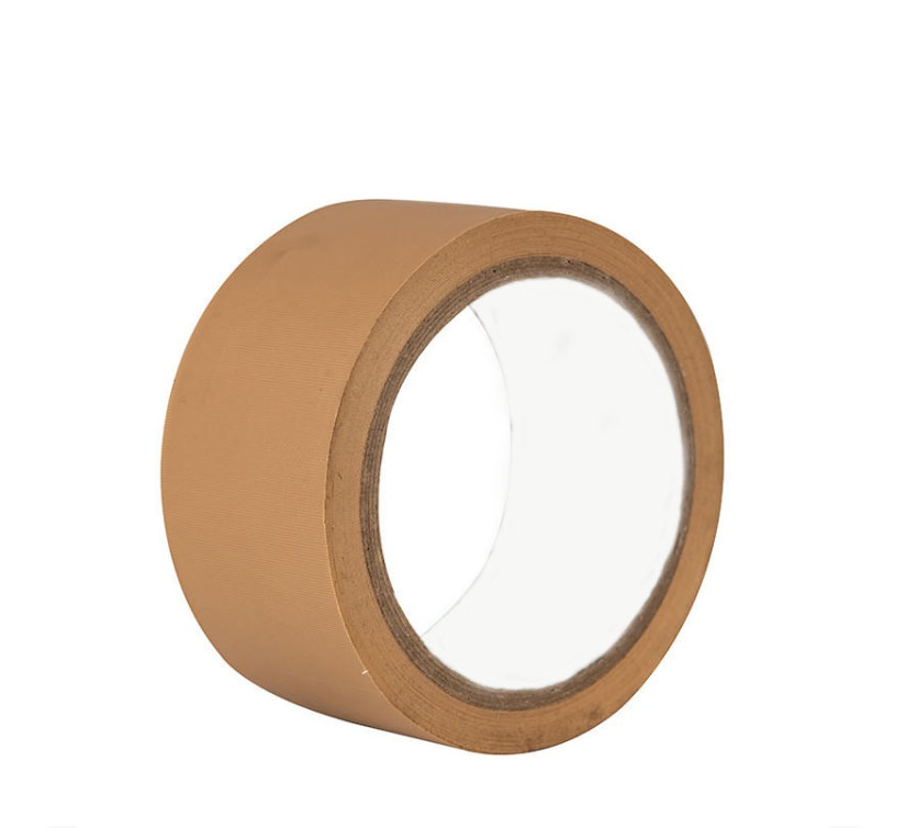 Brown Easy Tear PVC Tape