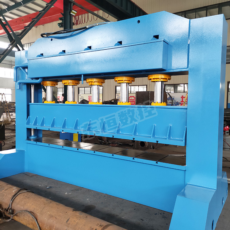 500T5缸龙门车厢板液压机