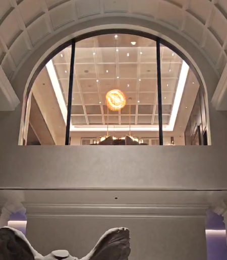 天津**美术馆P10全息洞洞屏26平方