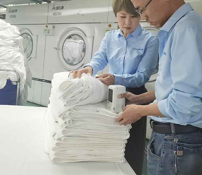 毛巾发灰发黄问题系统性解决方案