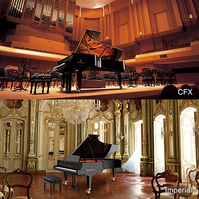 雅马哈CFX 和贝森朵夫帝王钢琴音色