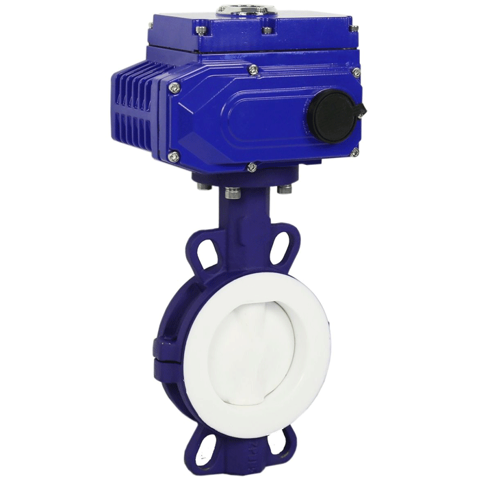 电动衬四氟蝶阀-ZDJD941F46