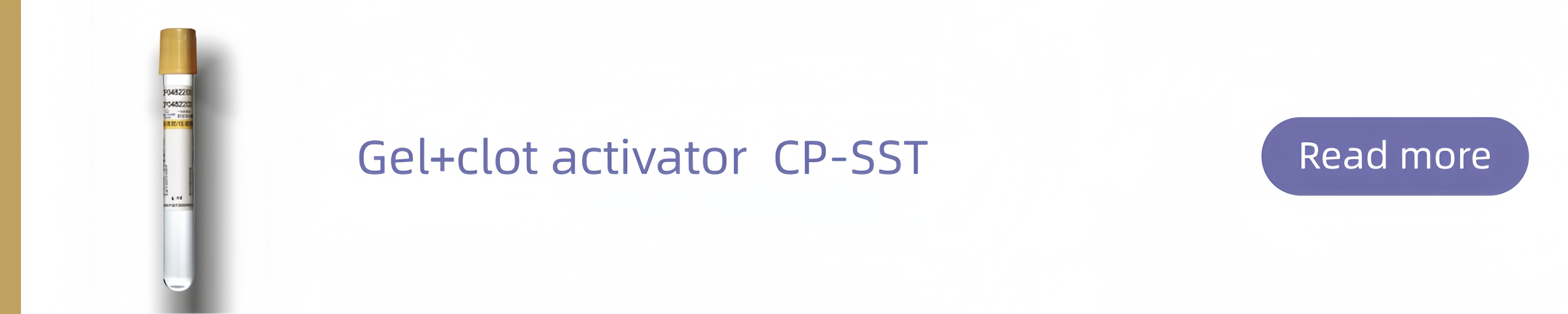 Gel & Clot Activator Tube CP-SST