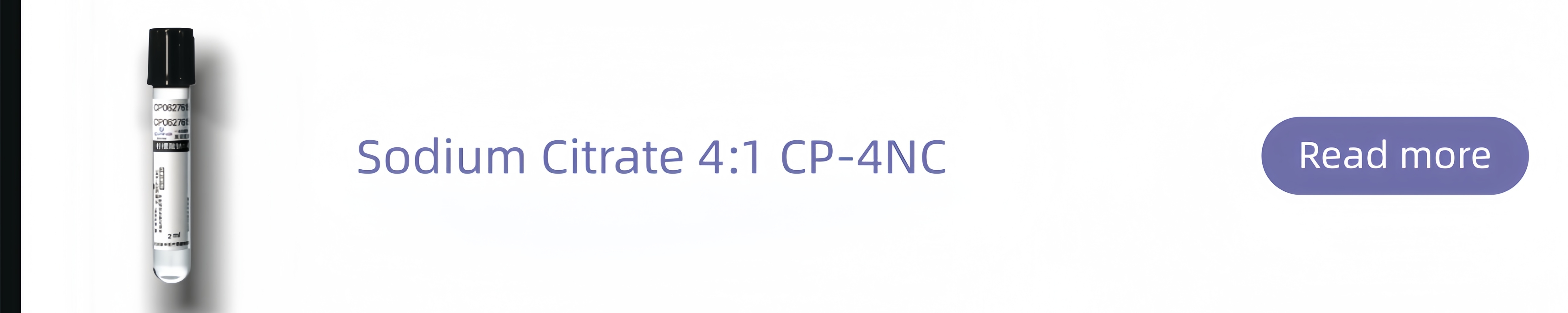 Sodium Citrate 4:1 Tube CP-4NC