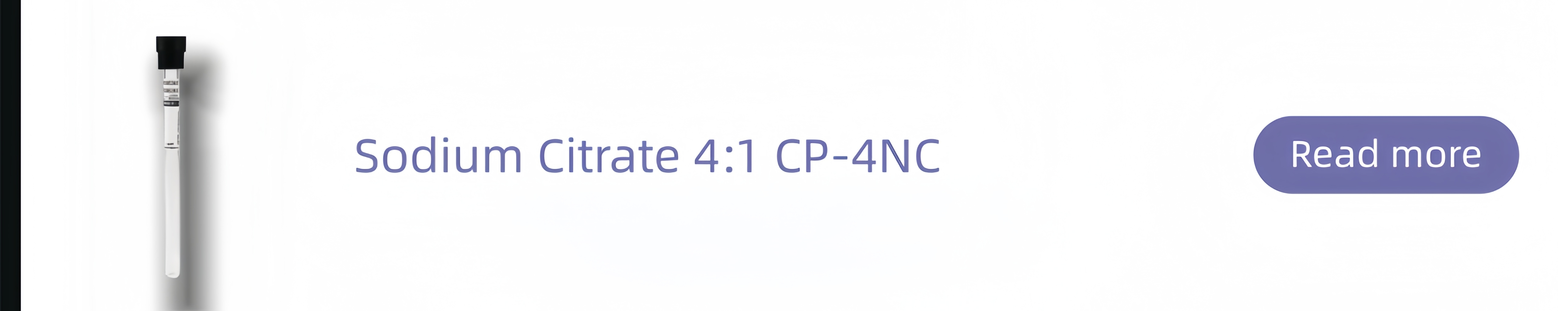 Sodium Citrate 4:1 Tube CP-4NC
