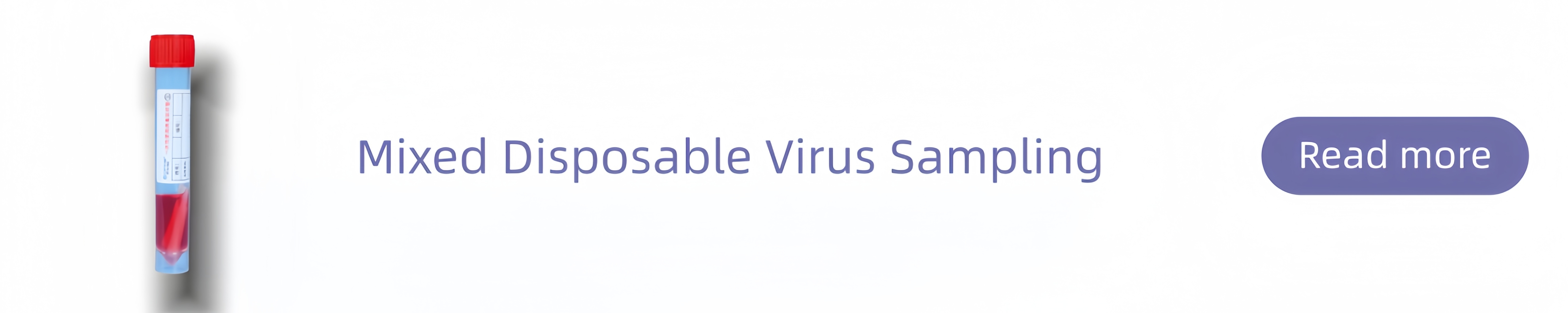 Single/Mixed Disposable Virus Sampling Tube