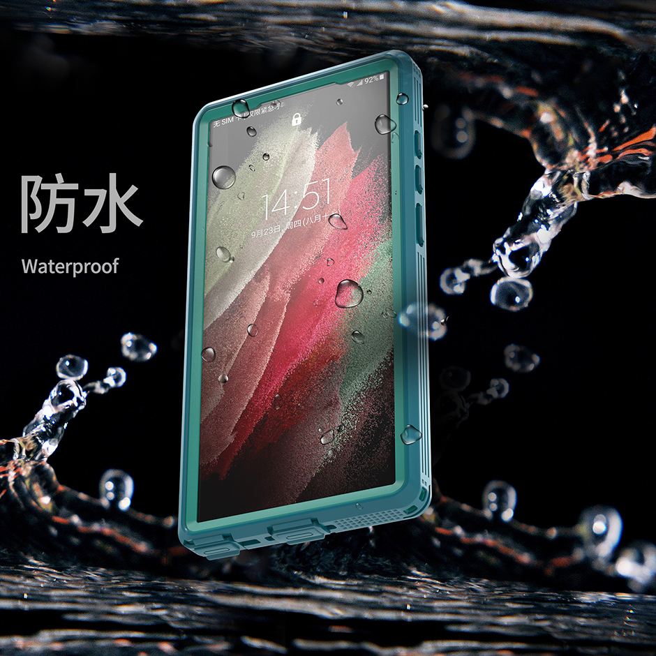 战神系列三星S23Ultra游泳潜水外卖日常防水防摔保护壳套