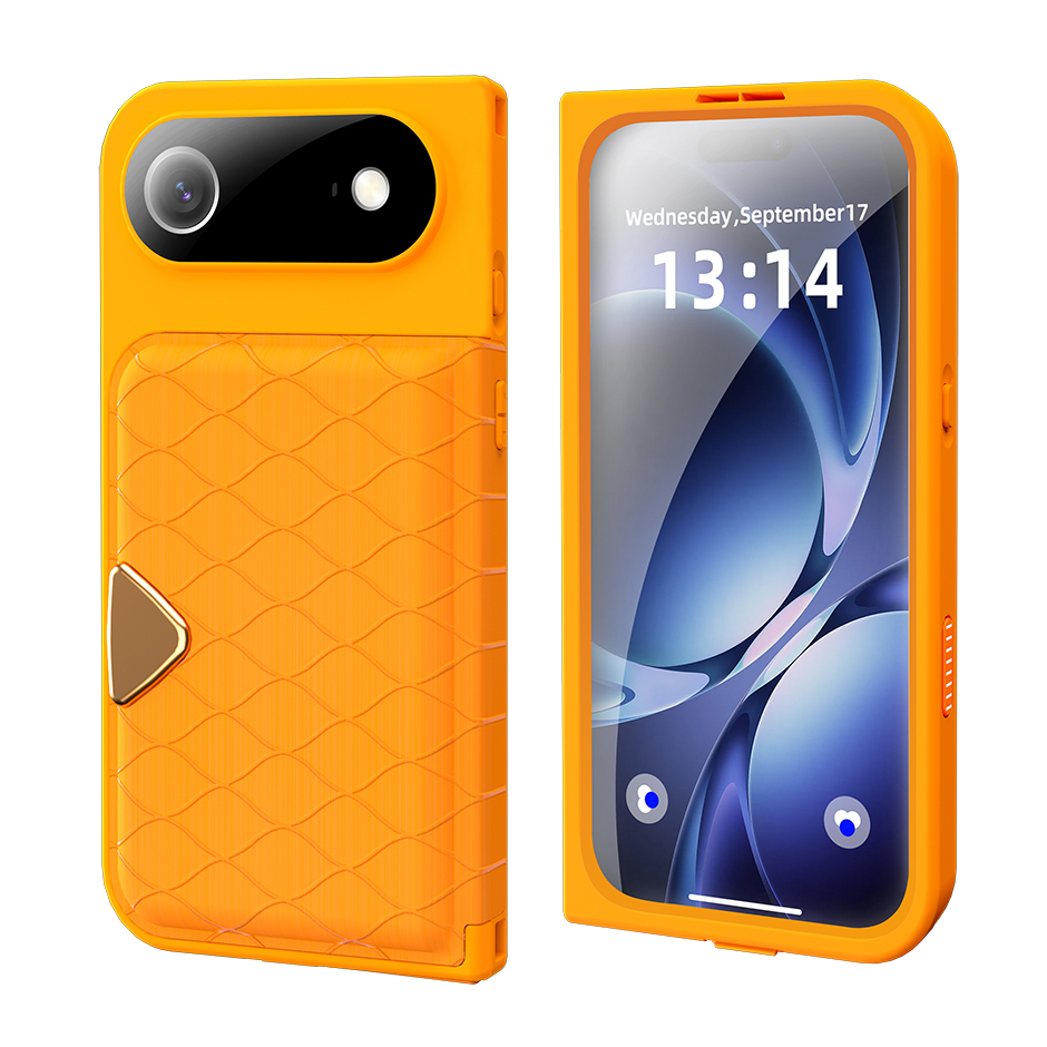 FF系列皮革款苹果iPhone 17 Air肩带斜挎时尚防水手机保护壳