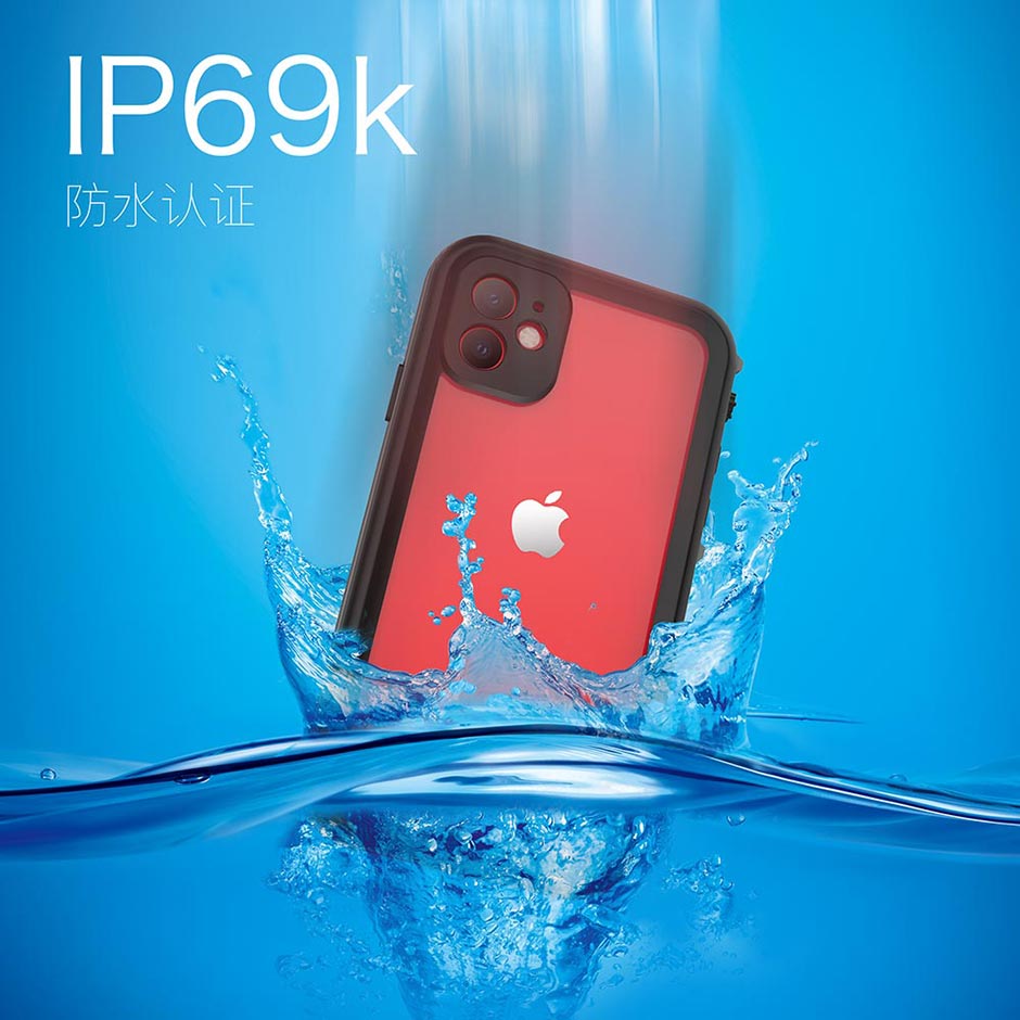 DOT系列透明后盖款-苹果2019新机6.1寸iPhone XI防水防摔保护壳套
