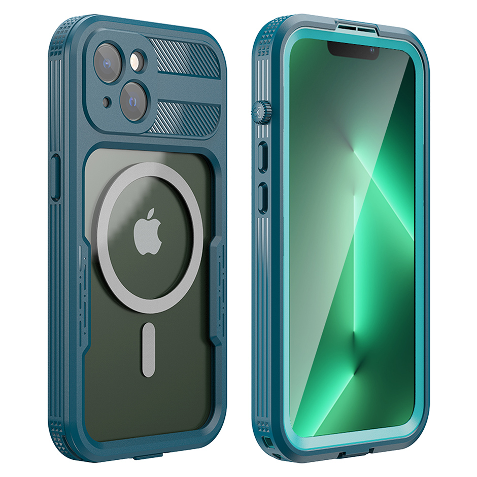 战神Mars系列苹果iPhone14游泳潜水送外卖户外运动用手机防水壳