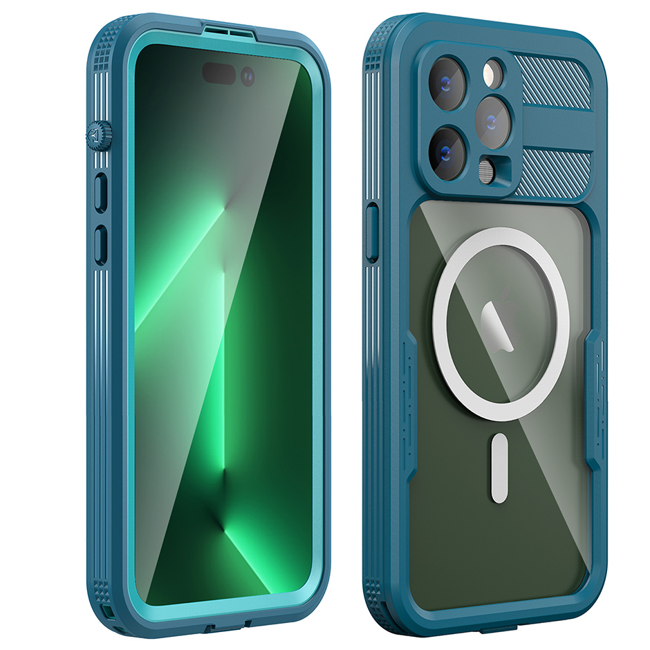 战神Mars系列苹果iPhone14ProMax游泳潜水送外卖户外运动用手机防水壳