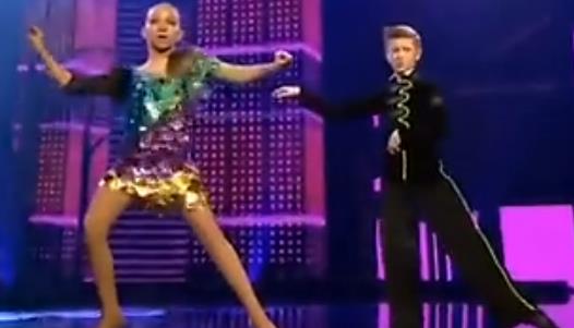 国外少儿拉丁表演-牛仔舞