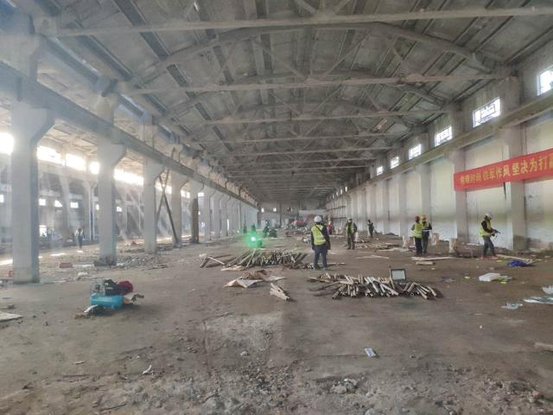 武汉：汉阳老厂房改造方舱医院，将新增床位3000余张