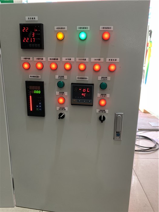 PLC、触摸屏及按钮控制柜