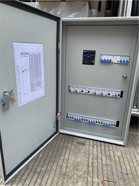 内外门带安全门防护柜