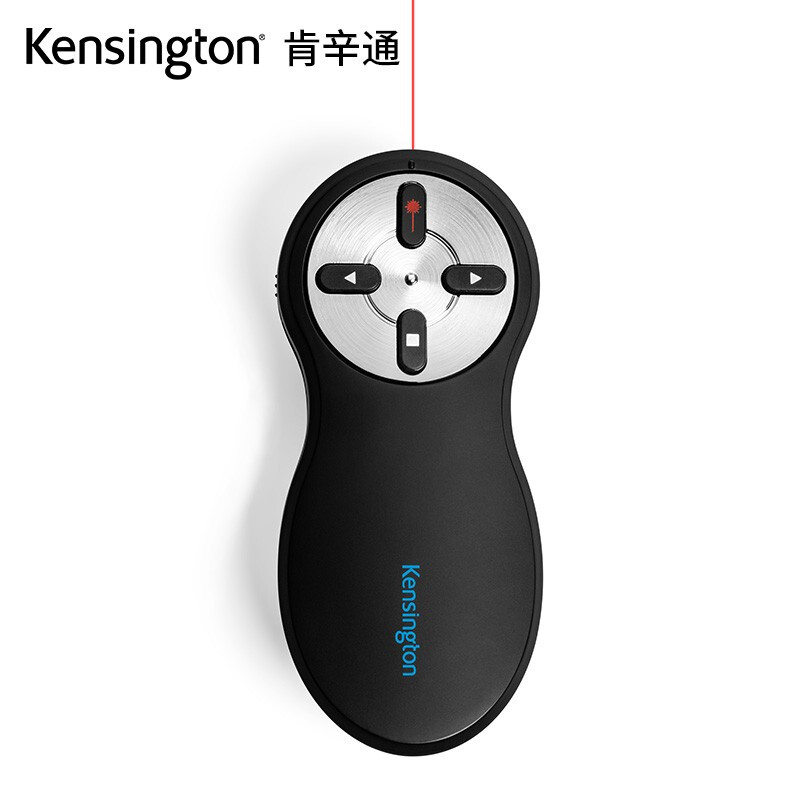 肯辛通Kensington 无线翻页笔翻页激光笔 投影笔遥控笔演示器电子红光 带接收器 K33272