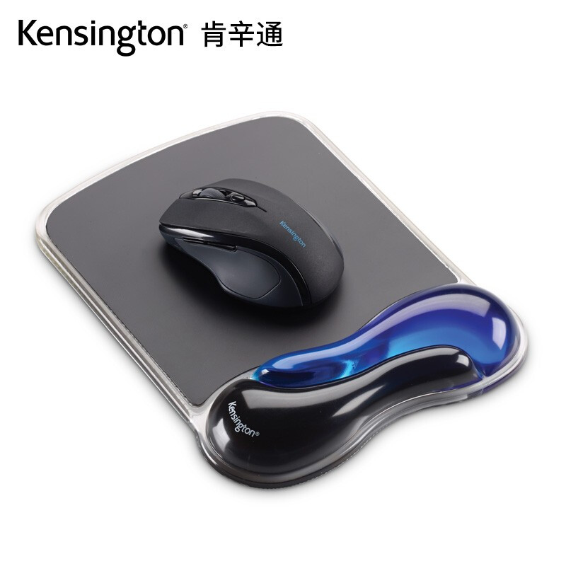 肯辛通（Kensington） 鼠标垫护腕 凝胶防滑 鼠标垫手托 家用办公游戏 鼠标腕垫腕托 K62401