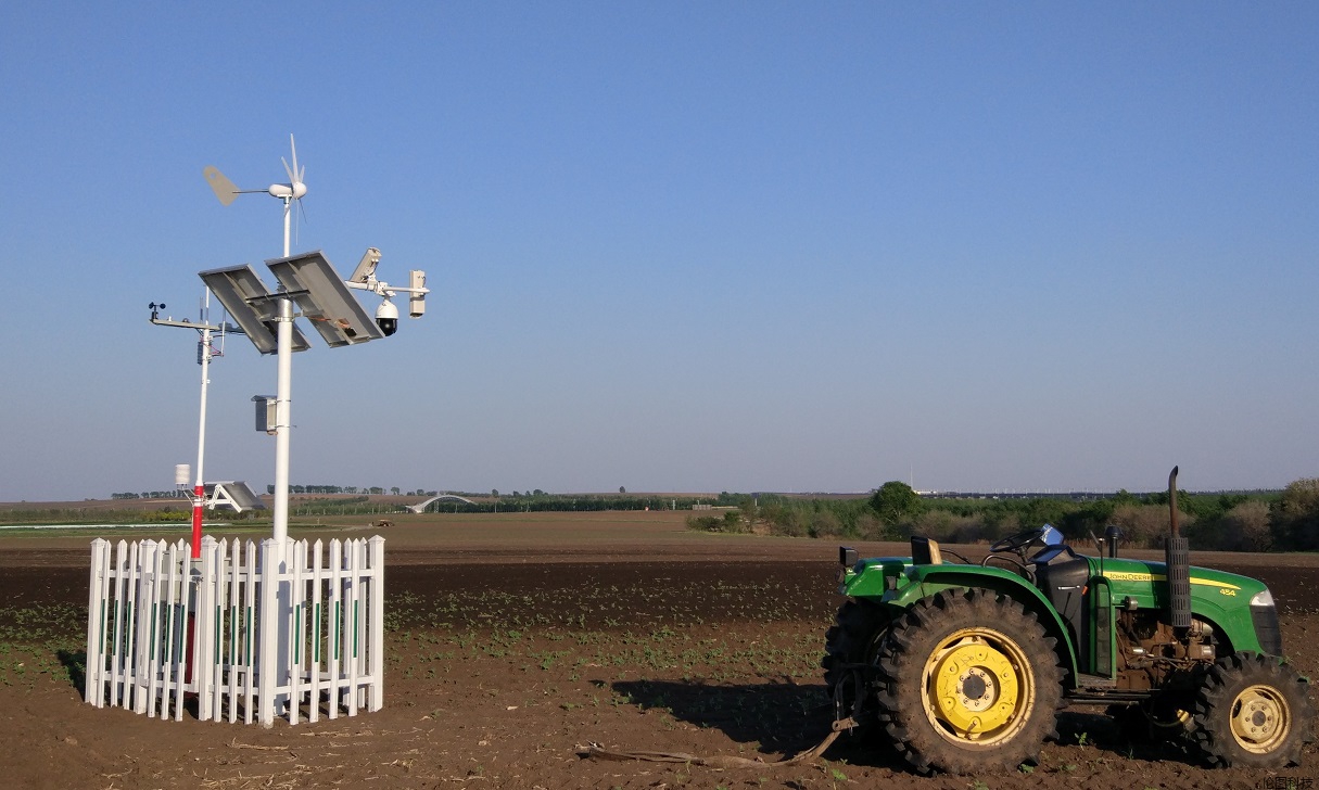 Logi-IoT无线气象站在黑龙江省农科院投入使用