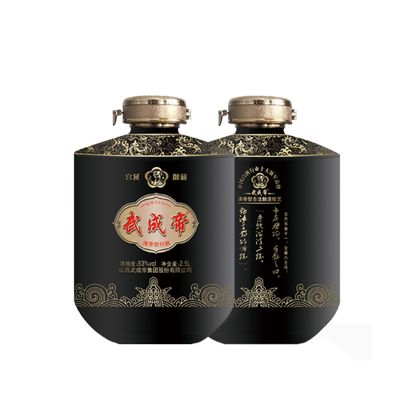 武成帝盛世典藏 65度清香型白酒2.5L*1瓶装
