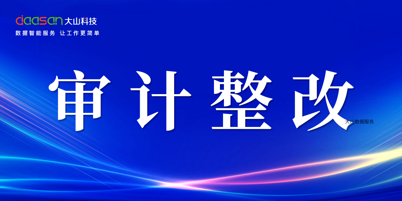 【云审智慧审计】大山科技“智慧审计整改作业系统”功能面面观
