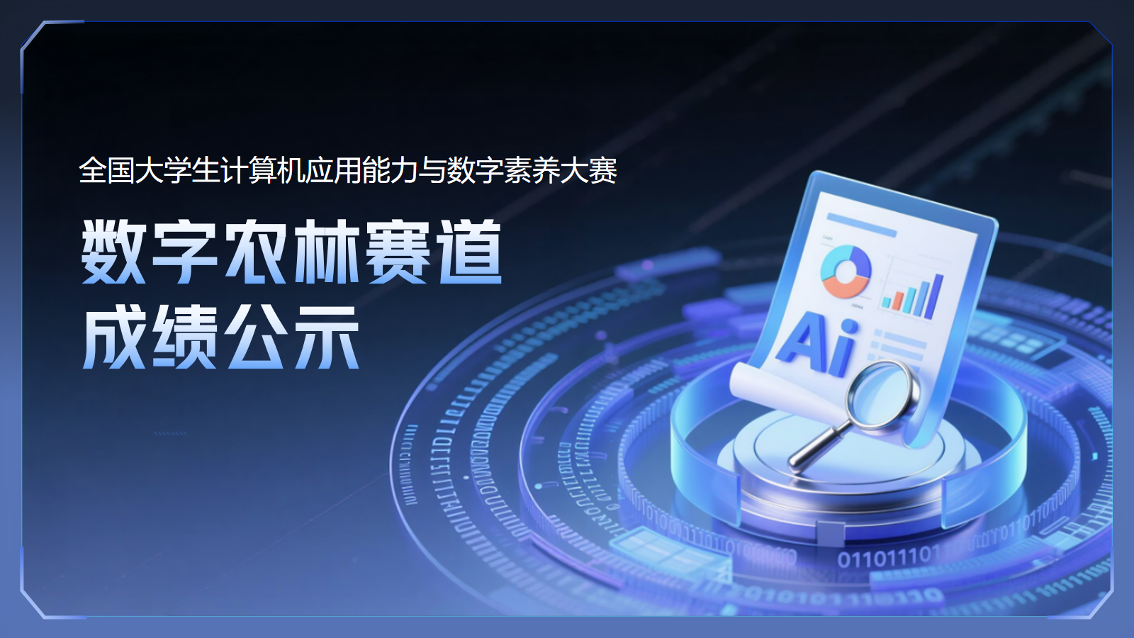 第15届大赛数字农林赛道决赛获奖名单