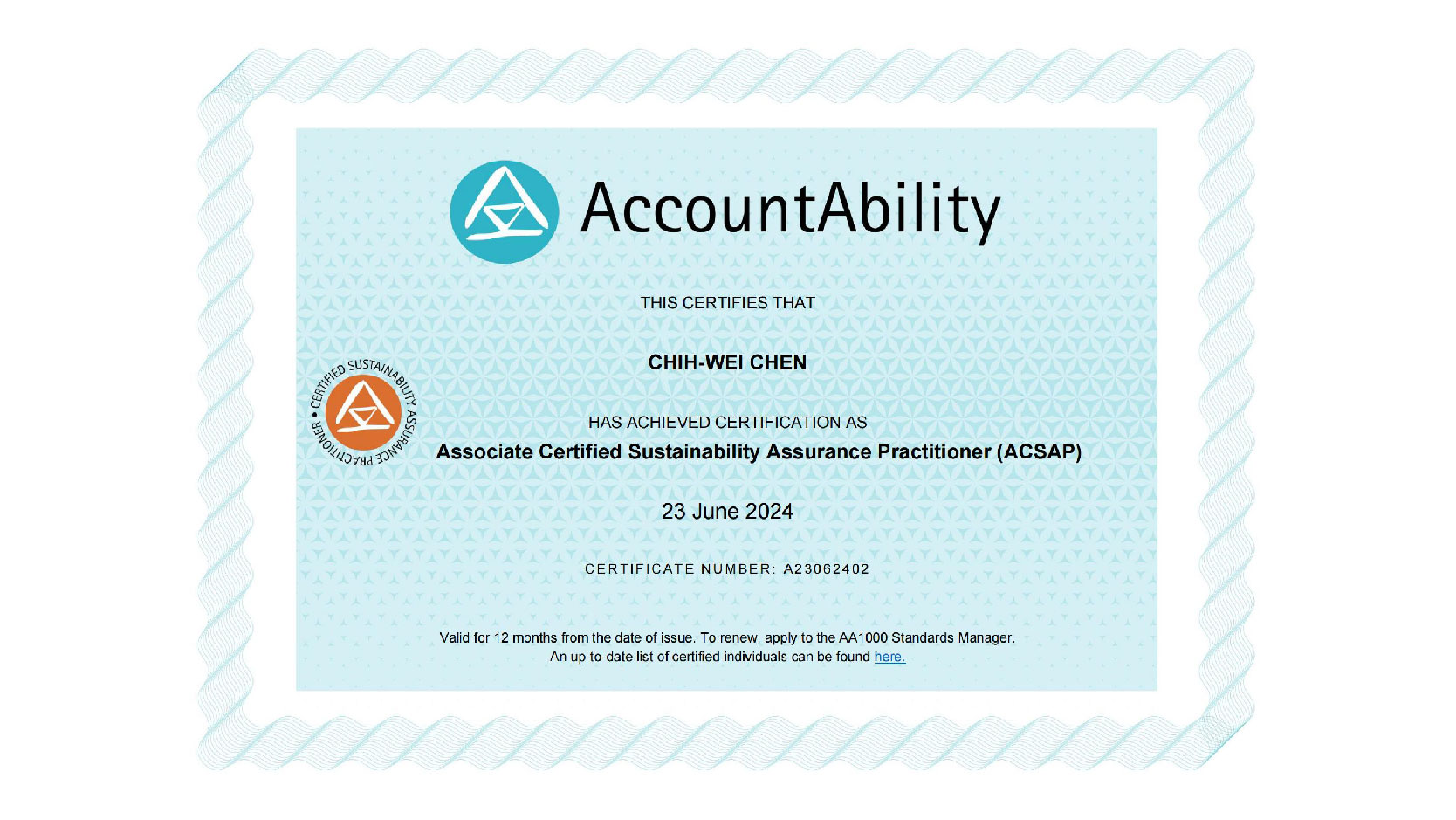 <div style="text-align:center;">
	<span>顾问ACSAP资质</span><br />
</div>