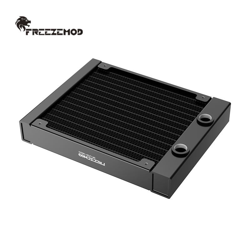 FREEZEMOD水冷螺纹口铝散热排SR-LP20-140G14液冷医疗14CM风扇