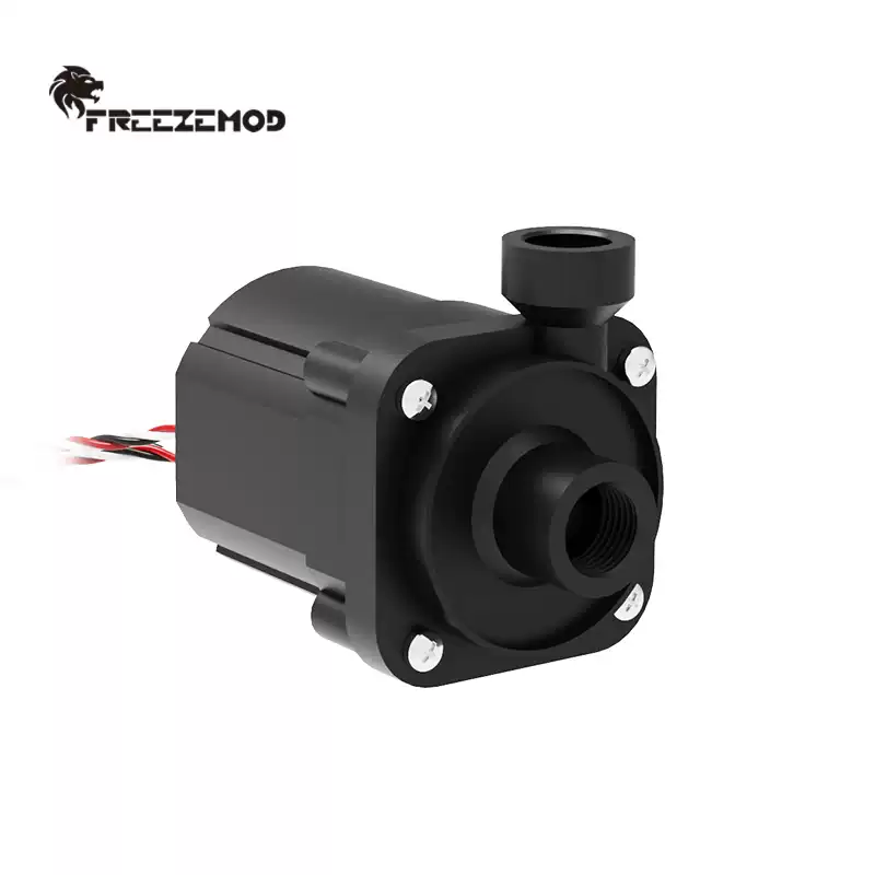 FREEZEMOD电脑水冷无刷直流水泵PU-SC600陶瓷轴芯左右出水12V-24V