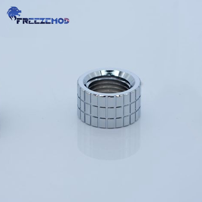FREEZEMOD电脑水冷接头10mm内螺纹延长直通BYCZT-C10内六角固定