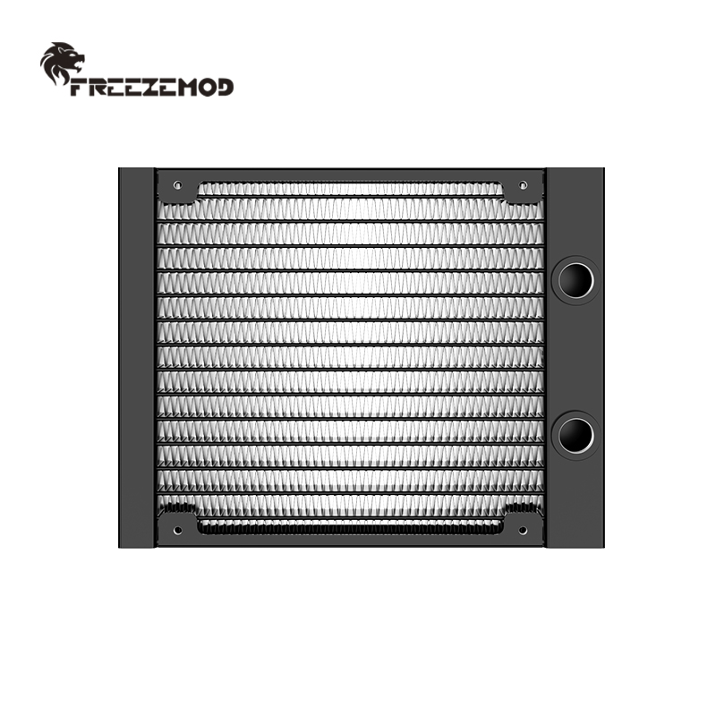 FREEZEMOD水冷螺纹口铝散热排SR-LP20-140G14液冷医疗14CM风扇