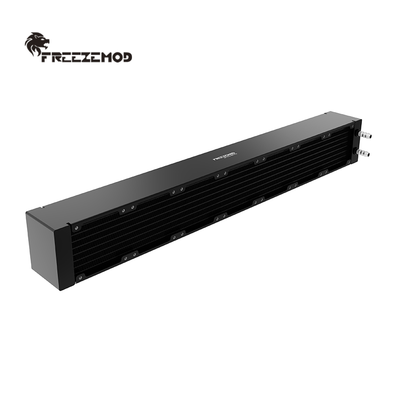 FREEZEMOD服务器水冷散热器7风扇位SR-LP40-60X7F75宝塔厚铝排6CM