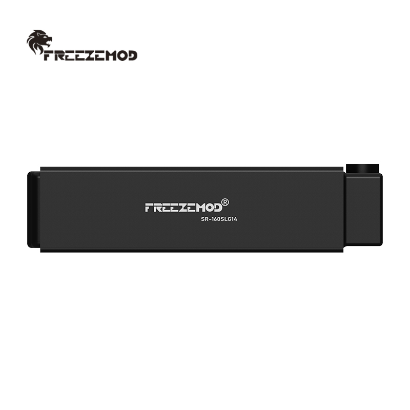 FREEZEMOD水冷双层铝散热排8CM安装SR-160SLG14液冷医疗打印激光