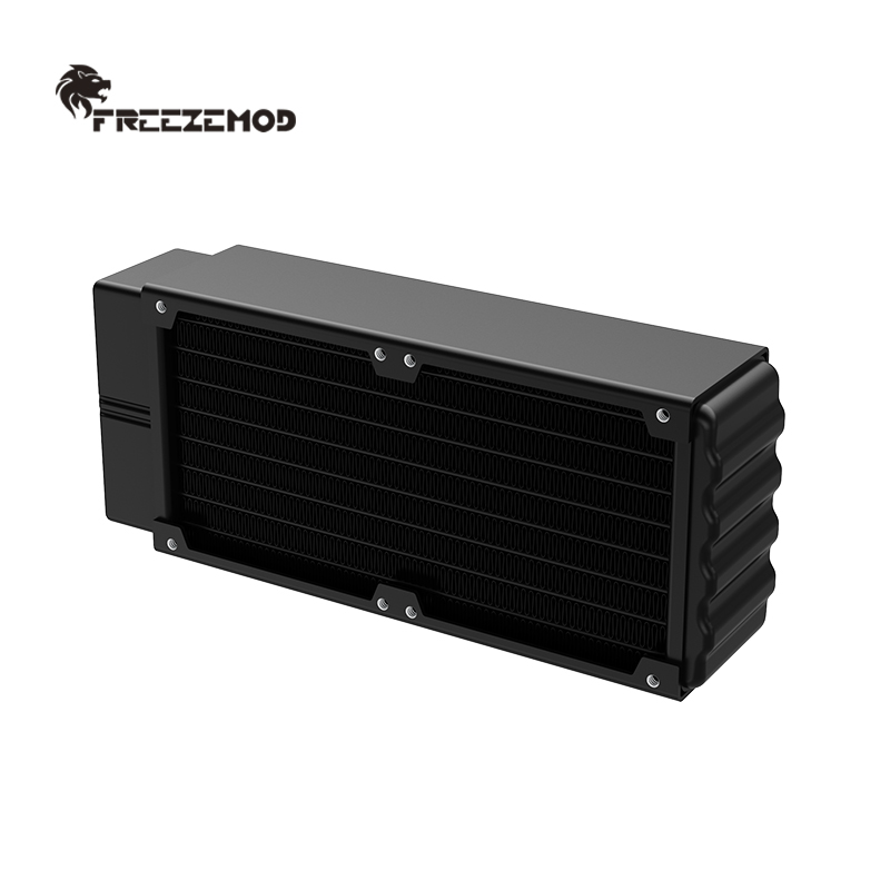 FREEZEMOD水冷双层铝散热排8CM安装SR-160SLG14液冷医疗打印激光