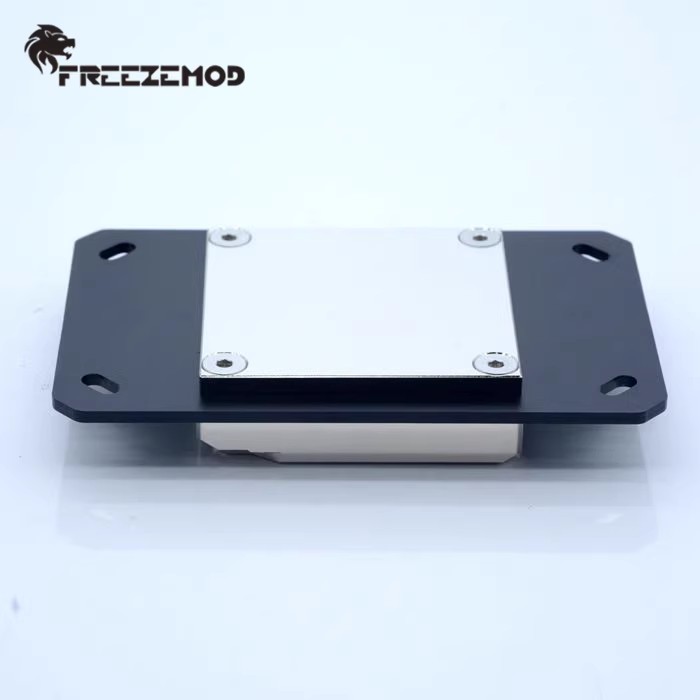 FREEZEMOD全金属CPU水冷头AMD-JB6T紫铜底板AM4喷射旗舰版