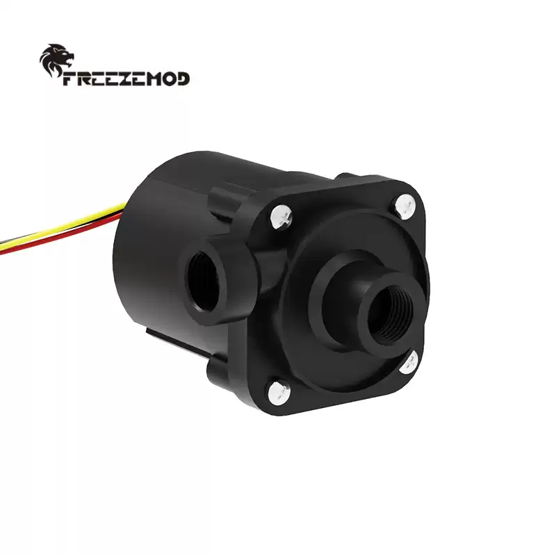FREEZEMOD电脑水冷无刷直流水泵PU-SC600陶瓷轴芯左右出水12V-24V