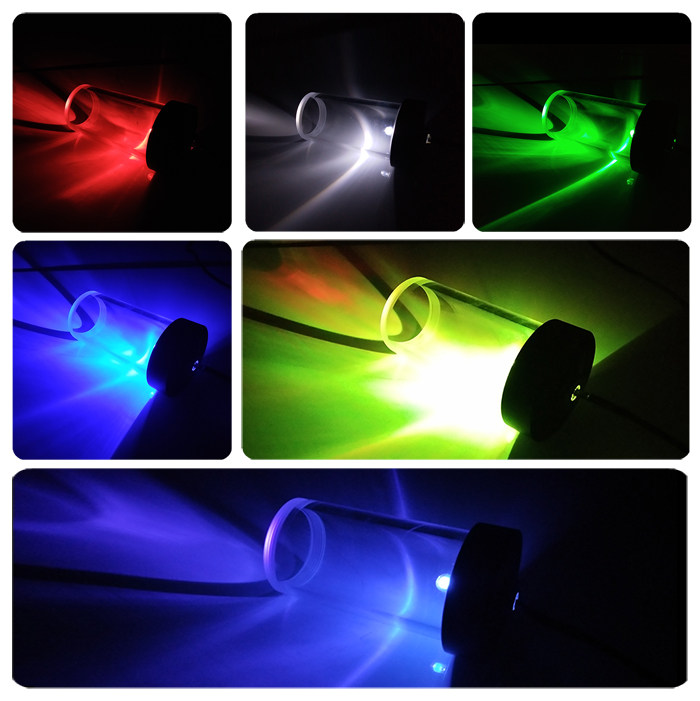 FREEZEMOD灯光美化组件DT-LEDC电脑水冷12V打光水箱堵头灯七彩