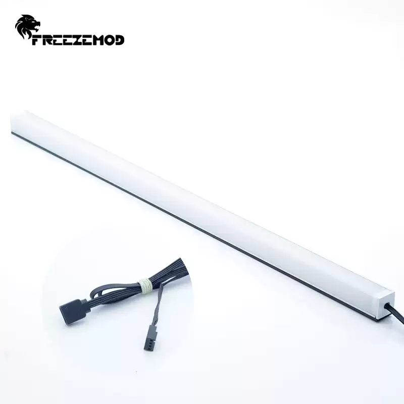 FREEZEMO机箱磁吸灯二面发光12V七彩RGB送控制AURA编程JXDT—12CX