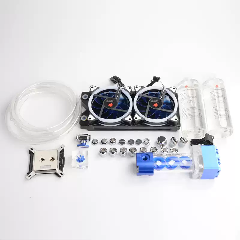 FREEZE MOD电脑水冷 RGTZ-0A软管套装 全金属CPU 全覆盖T病毒水箱