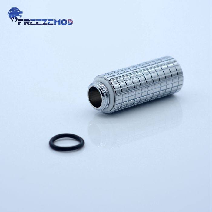 FREEZEMOD全铜电脑水冷接头40mm延长螺座BYCLZ-C40内六角固定