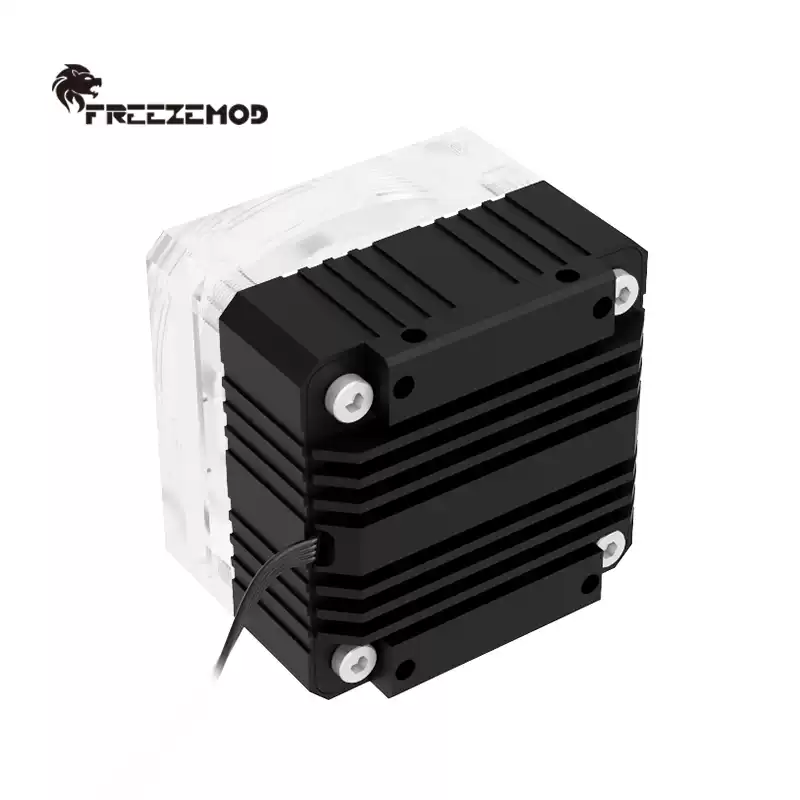 FREEZEMOD水冷水泵PU-SZM6薄泵PWM控速4.6cm厚流量550L可组一体式