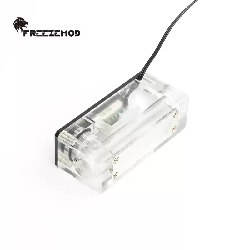 FREEZEMOD电脑水冷温度显示数字监测WDXS-T1透明亚克力版清仓特惠