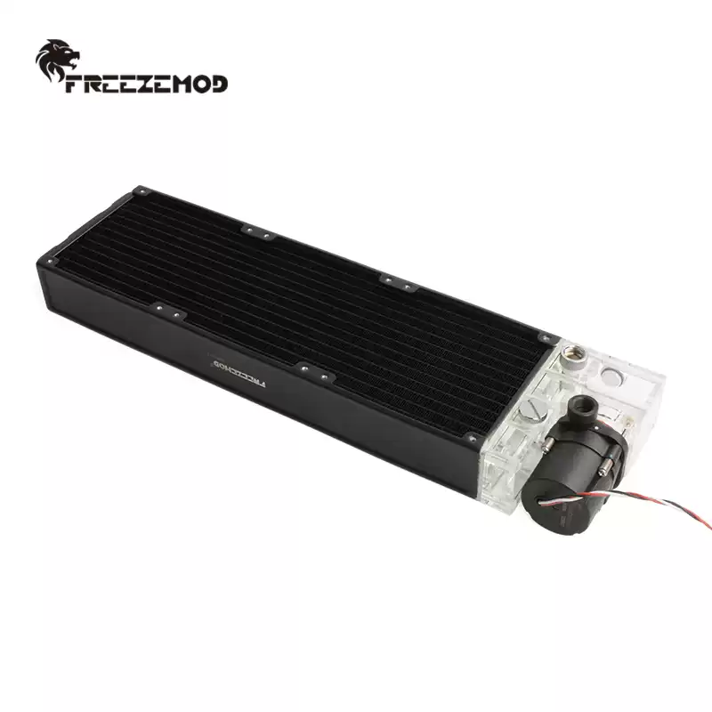 FREEZEMOD工业仪器泵箱一体水冷双层散热模组250ml容量SLMZ-E-C