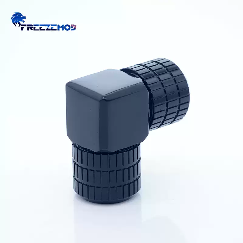 FREEZEMOD硬管快拧90度直角BYGKN-D90防脱落20kg拉力14MM硬管