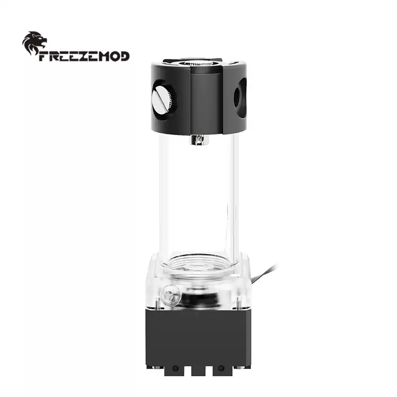 FREEZEMOD电脑水冷PUB-FS6MA静音水泵水箱一体式内置消泡器侧入水