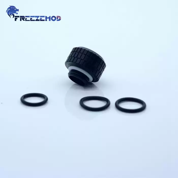 FREEZEMOD电脑水冷14MM硬管快拧BYGKN-3Q三密封圈固定内六角固定