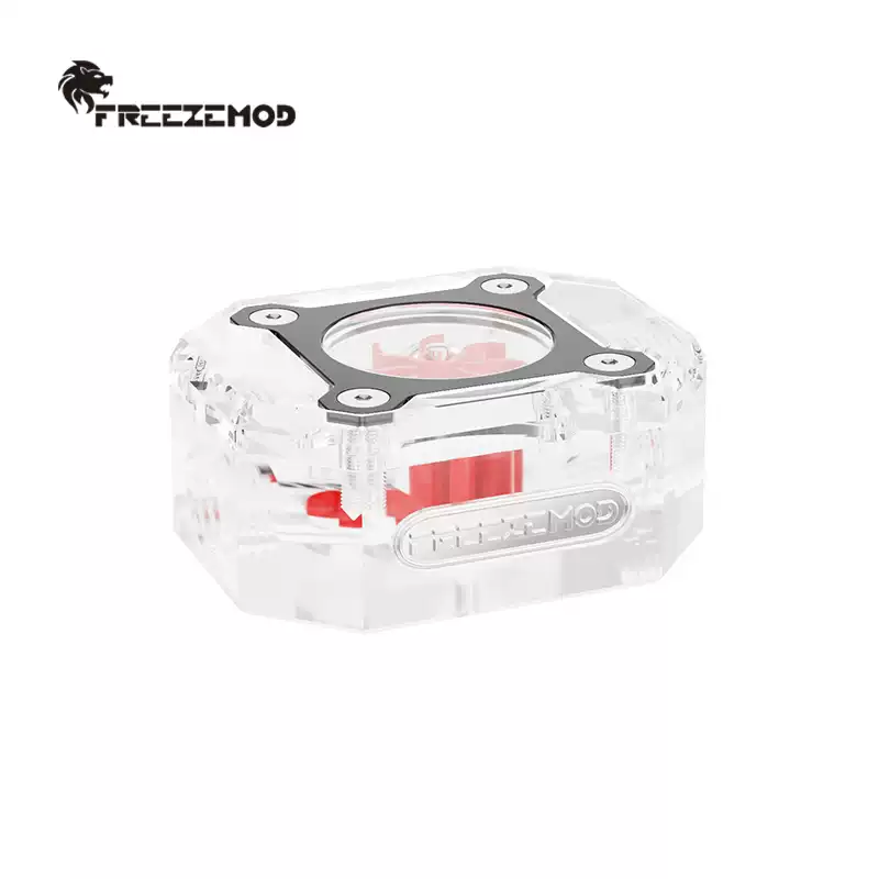 FREEZEMOD电脑水冷流速计LSJ-JX1多色水叶轮铝金属盔甲G1/4螺纹